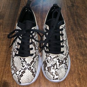 Snakeskin Sneakers